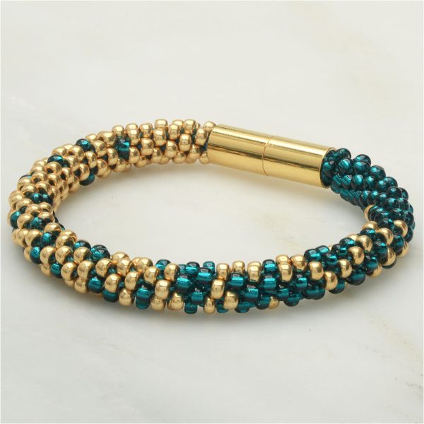 Graduated Kumihimo Bracelet in Luxe - Exclusive Beadaholique Jewelry Kit For Cheap - Image 3