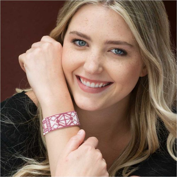 St. Augustine Loom Bracelet - Exclusive Beadaholique Jewelry Kit Online Sale - Image 4