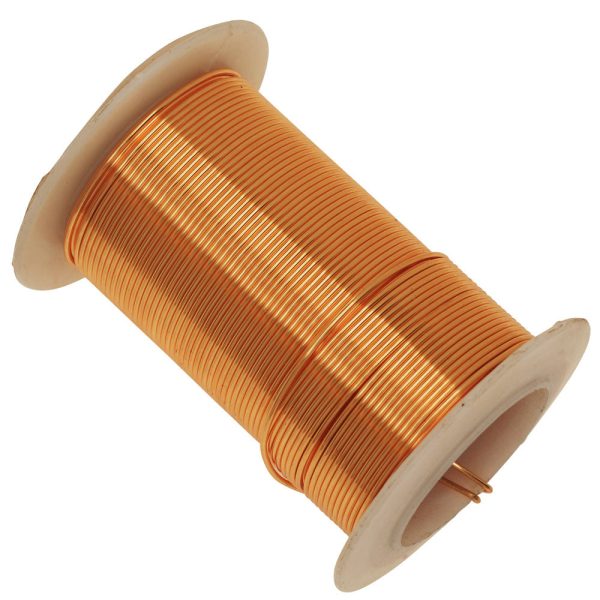 Wire Elements, Tarnish Resistant Brass Color Coated Wire, 20 Gauge 15 Yards (13.7 Meters), 1 Spool Online Sale
