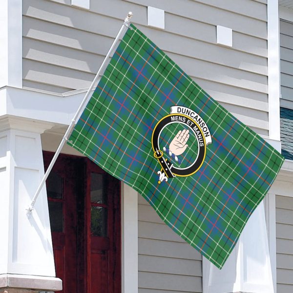 Duncanson Tartan Crest House Flag For Cheap - Image 3