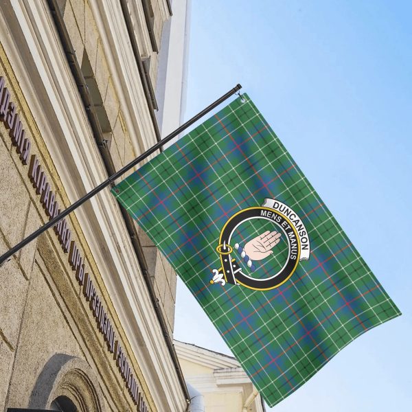 Duncanson Tartan Crest House Flag For Cheap - Image 4
