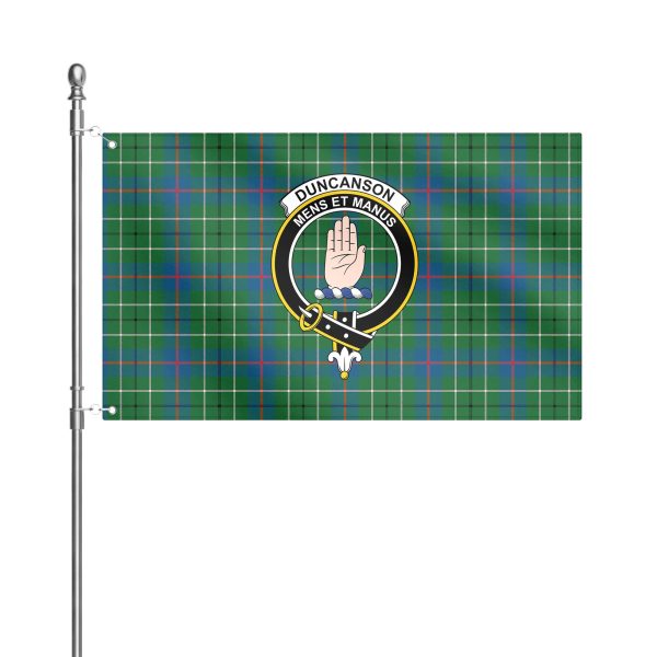 Duncanson Tartan Crest House Flag For Cheap - Image 2