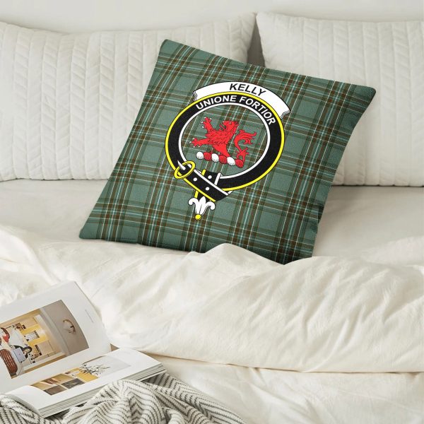 Kelly Dress Tartan Crest Pillow Cover on Sale - Image 2