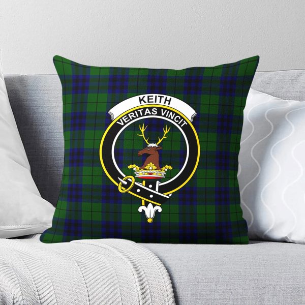 Keith Modern Tartan Crest Pillow Cover Cheap