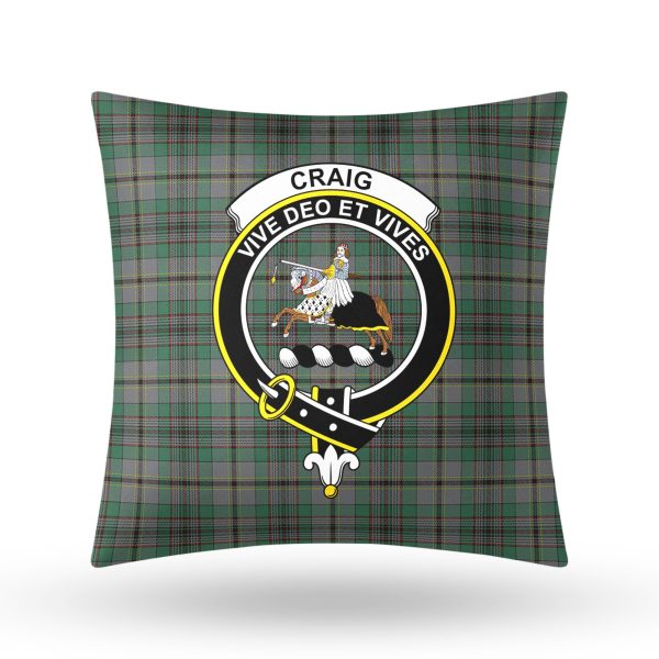 Craig Tartan Crest Pillow Cover Sale - Image 3