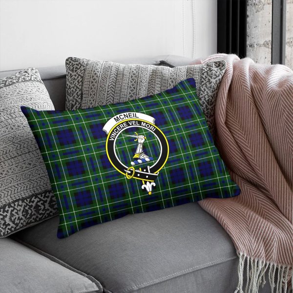 McNeil of Colonsay Modern Tartan Crest Pillow Cover Cheap - Image 5