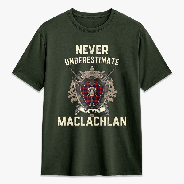 MacLachlan Modern Tartan Crest 2D T-shirt - Never Underestimate Style Online - Image 5