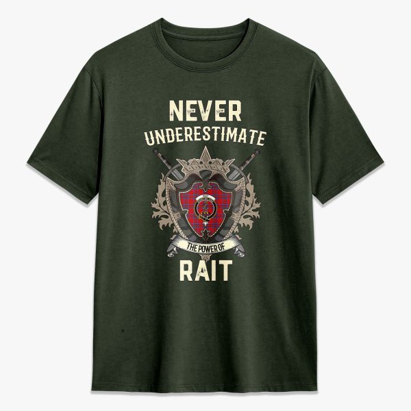 Rait Tartan Crest 2D T-shirt - Never Underestimate Style Discount - Image 5