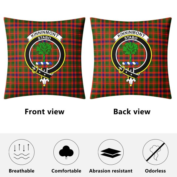 Kinninmont Tartan Crest Pillow Cover Online - Image 4