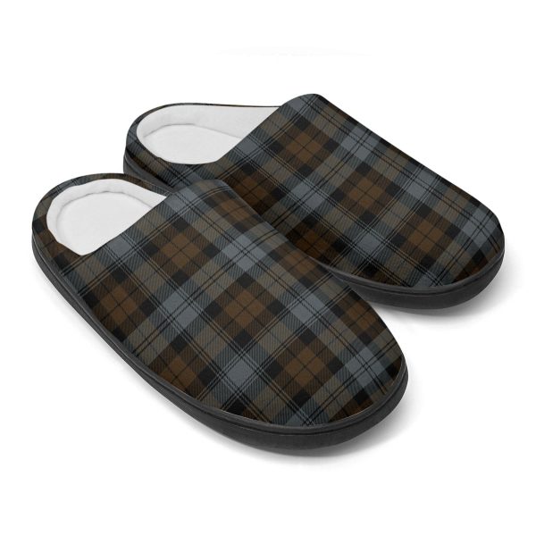 Black Watch Weathered Tartan Slippers For Discount