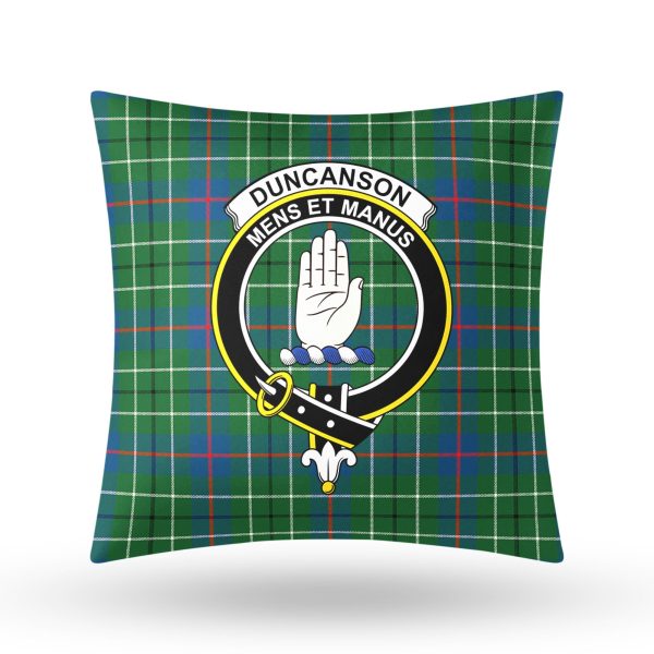 Duncanson Tartan Crest Pillow Cover Supply - Image 3