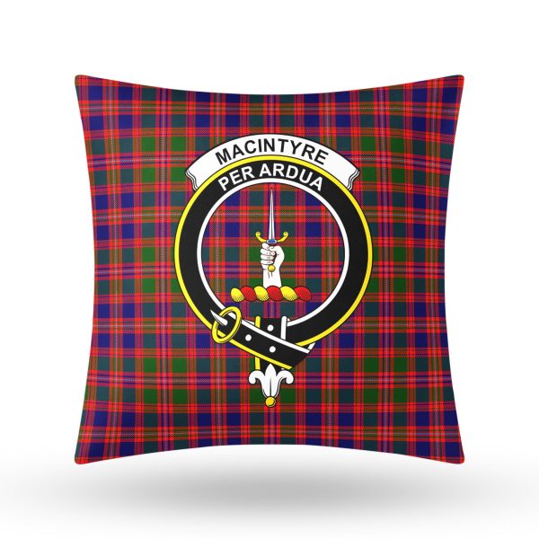 MacIntyre Modern Tartan Crest Pillow Cover Cheap - Image 3