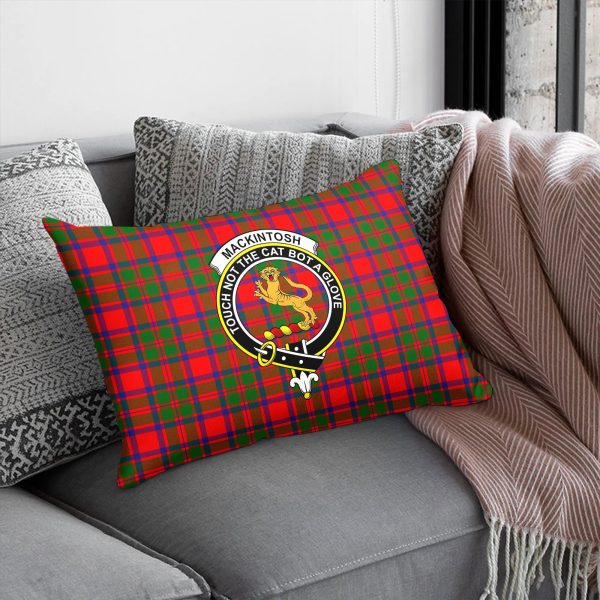 MacKintosh Modern Tartan Crest Pillow Cover Online now - Image 5
