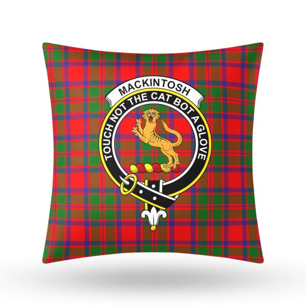MacKintosh Modern Tartan Crest Pillow Cover Online now - Image 3