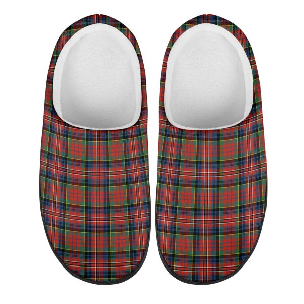 McPherson Ancient Tartan Slippers For Cheap - Image 4