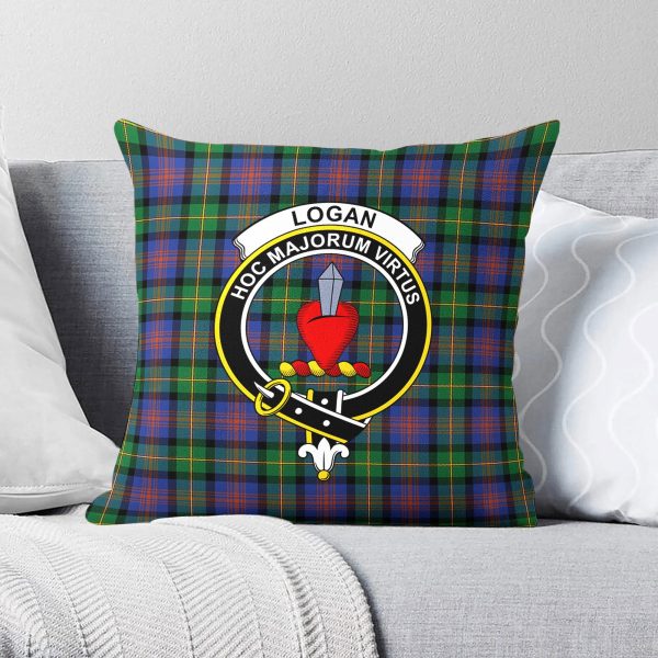 Logan Ancient Tartan Crest Pillow Cover Discount