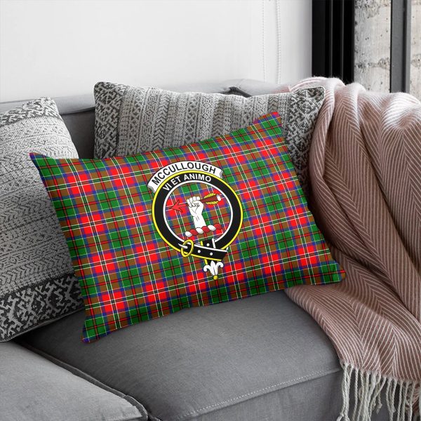 McCullough Tartan Crest Pillow Cover Online - Image 5