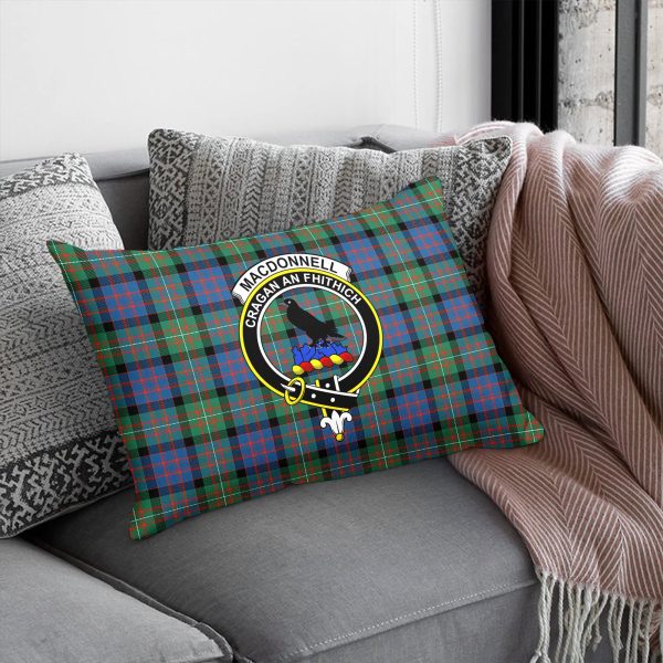 MacDonnell of Glengarry Ancient Tartan Crest Pillow Cover Fashion - Image 5