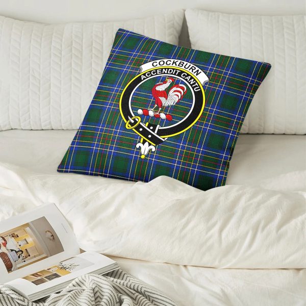Cockburn Ancient Tartan Crest Pillow Cover Fashion - Image 2