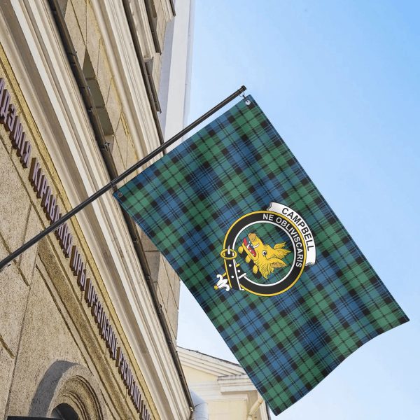 Campbell Ancient 02 Tartan Crest House Flag Fashion - Image 4