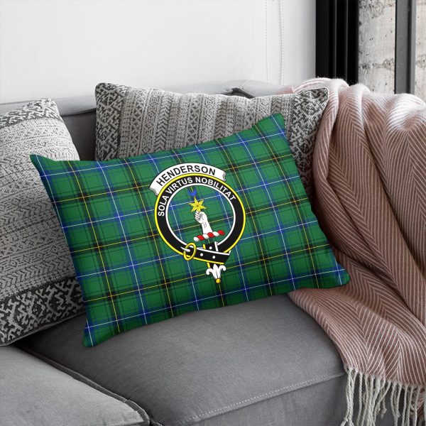 Henderson Ancient Tartan Crest Pillow Cover For Cheap - Image 5