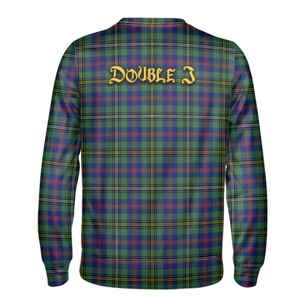 Wood Tartan Crest Personalized Sweatshirt Discount - Image 2