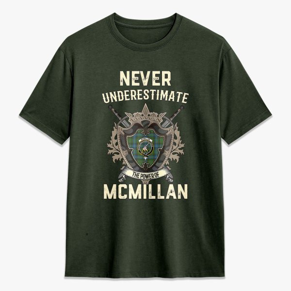 McMillan Hunting Ancient Tartan Crest 2D T-shirt - Never Underestimate Style For Cheap - Image 5