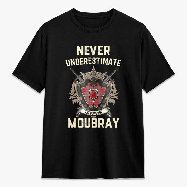 Moubray Tartan Crest 2D T-shirt - Never Underestimate Style Fashion