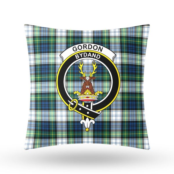 Gordon Dress Ancient Tartan Crest Pillow Cover Online - Image 3