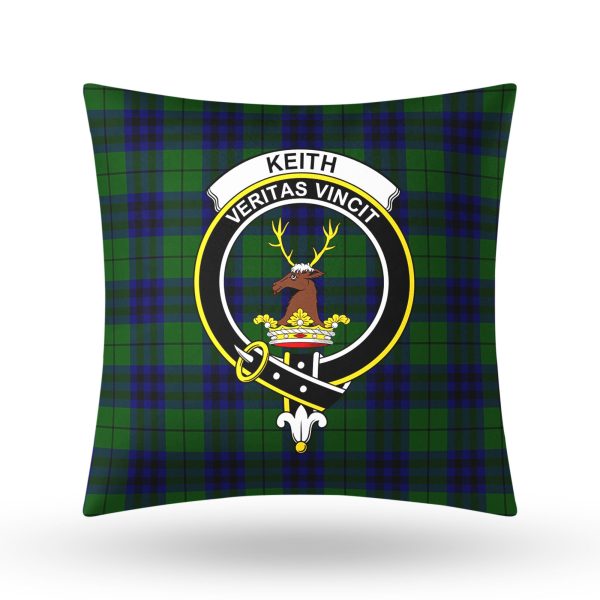Keith Modern Tartan Crest Pillow Cover Cheap - Image 3