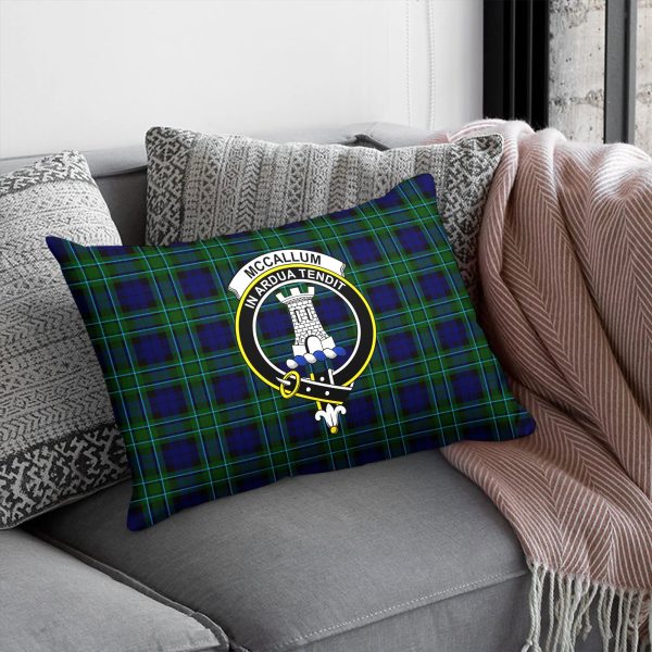 McCallum Modern Tartan Crest Pillow Cover Fashion - Image 5