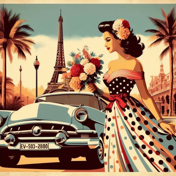vintage art paris Online Sale - Image 4